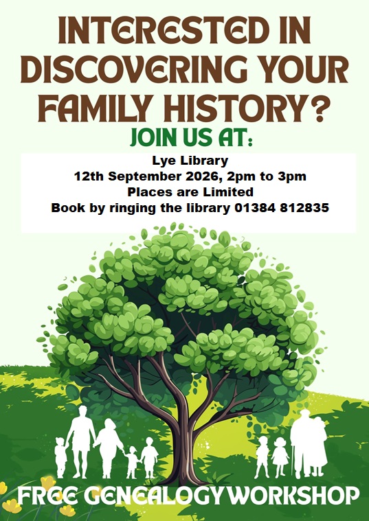 Lye Library - Genealogy Workshop
